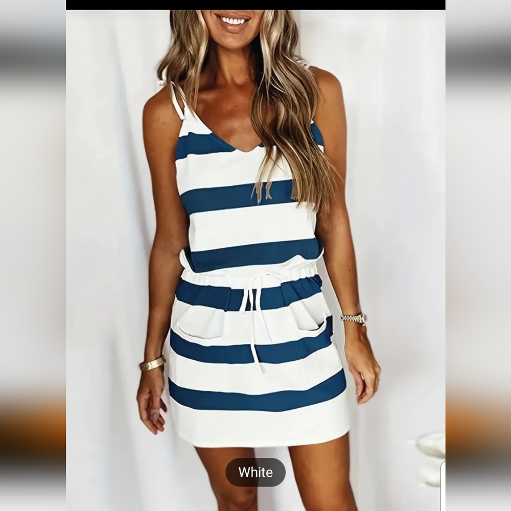 Skirt and top. Medium size, but made for a smaller built sized person.
